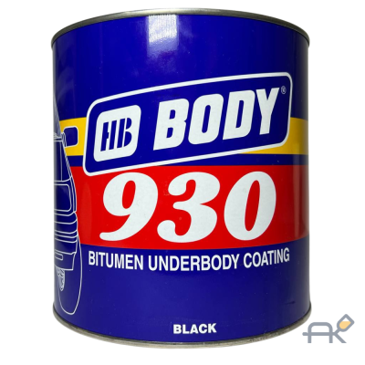 BODY антикоррозийное покрытие(930) битум+каучук 2.5кг